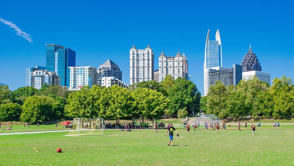 Marvelous Midtown Manor In Piedmont Park Leilighet Atlanta Eksteriør bilde